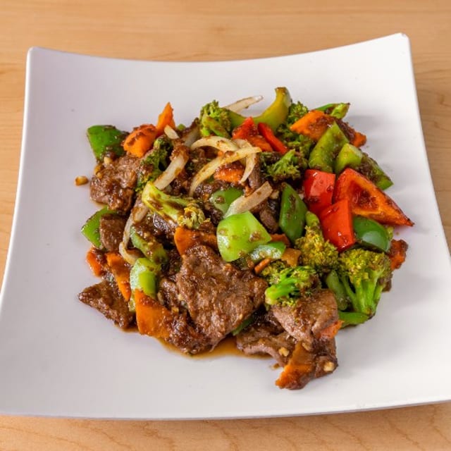 Mongolian Beef or Chicken.